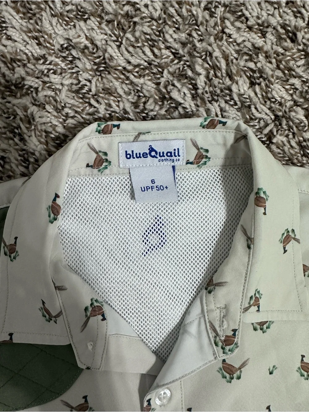 Blue Quail light green